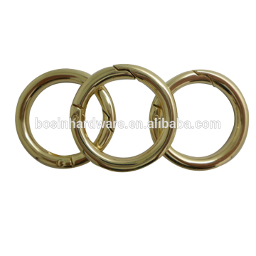 Made In China Spring Ring Gold Plated Metal O Ring