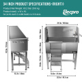 High Quality Stainless Steel Dog Grooming Tubs