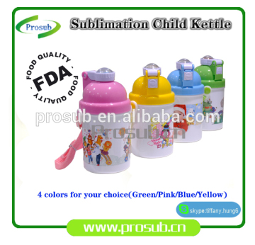 sublimation kids water bottles DIY baby straw cups high quality outdoor travel children bottles