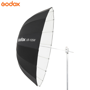 Godox UB-105W White Parabolic Deep Reflective Umbrella for Studio Photography and Video Shooting