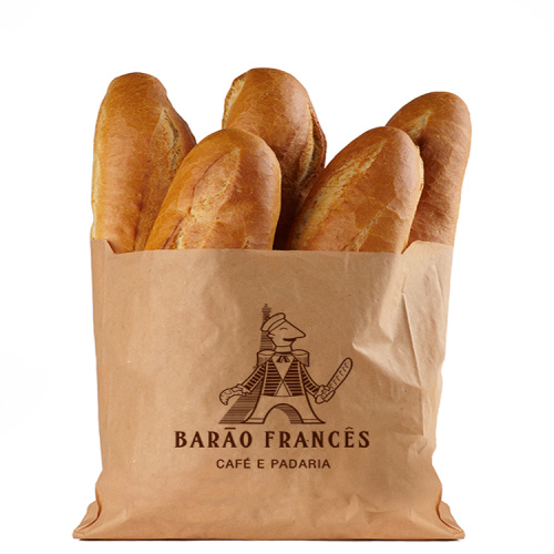 Factory Price Kraft Paper Bread Bag