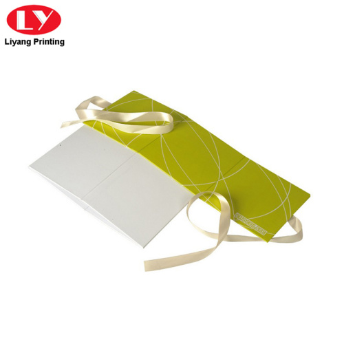 Custom Printed Paper Cardboard Foldable Rigid Gift Box