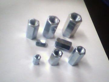 bright, zinc plated, yellow zinc plated &Hex coupling nuts