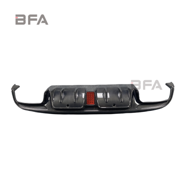 Mercedes-Benz C-Class W205 C43 C63 AMG Carbon Fiber Rear Diffuser and Spoiler Kit