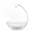 Creative Hanging Stainless Steel Metal Wire Fruit Basket