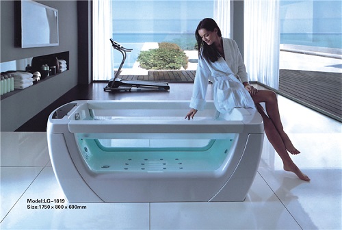 Luxury 2 Person Hydromassage Bath Tub