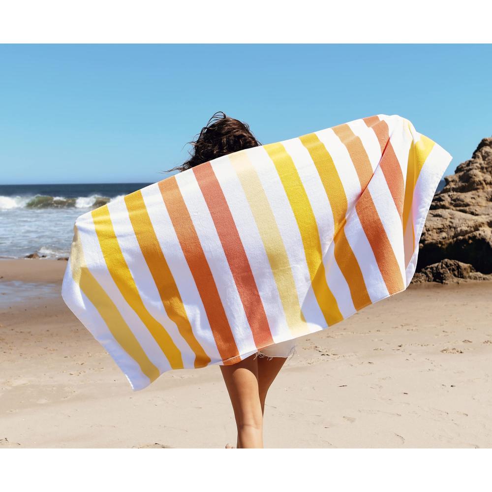Water Absorbent Cotton Classic Pool Beach Towels