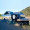 Off-road caravan camper travel trailer