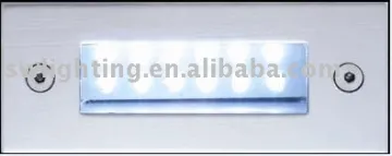 square wall recessed lighting