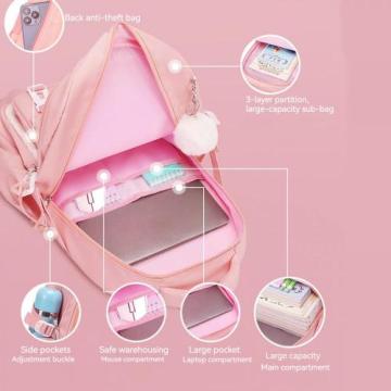 School Backpack for Middle School Students Bookbag