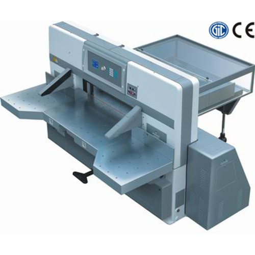 programa controle duplo roda guia papel máquina de corte