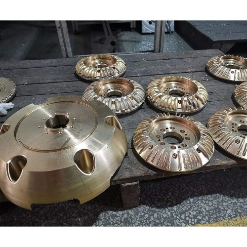 Metal casting custom aluminum bronze brass valve body