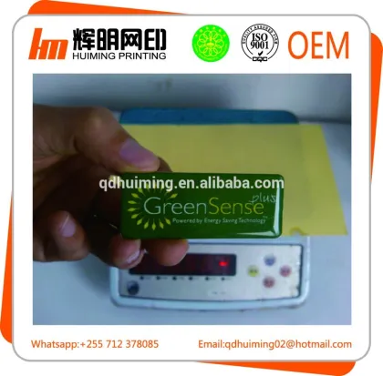 brand 3d epoxy sticker