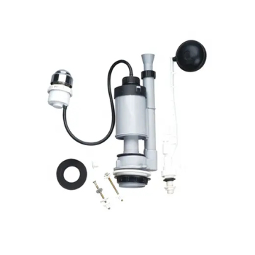 High-Quality Dual Flush Valve with Push Button and Watermark Feature for Toilet Tank Parts