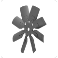 6N-2687 Fan Spider Cross Shaft for Bulldozer 825