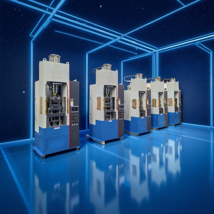 מערכת לחיצת אבקה מונעת על ידי שמן ליציקה מדויקת