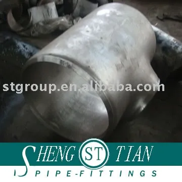butt welded carbon steel reducing tee