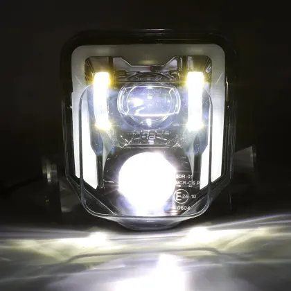 Dirt Bike Enduro Motorcycle 78W White DRL Headlights for Husqvarna 2017-2021