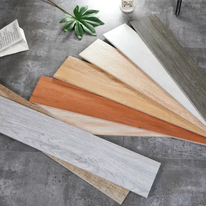 China Outdoor Wood Tiles Glazed Porcelain 150x800 Wall and Floor Ceramics