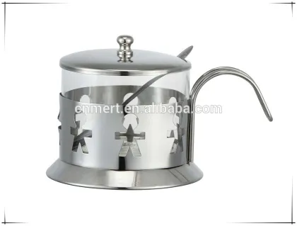 Glass suger pot