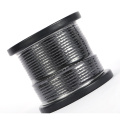 Black oxide stainless steel wire rope