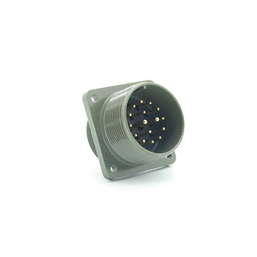MS3102A24-7P and MS3106A24-7S: Amphenol 16-pin Mil-C-5015 Connectors