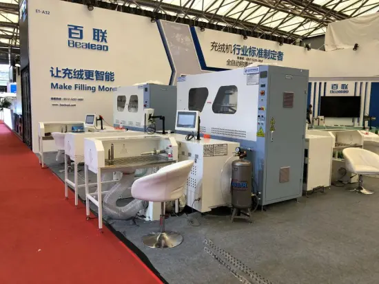 Four Pipes Down Jacket Filling Machinery