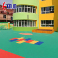 kindergarten floor children playground field tile