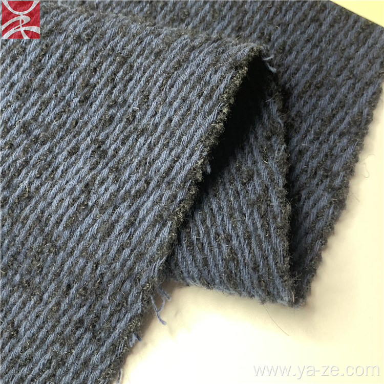 55% wool woven twill fabric for overcoat cloth