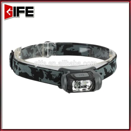 GF-8006 Mini LED Headlight Outdoor LED Camping Headlight 3Red LED Headlight