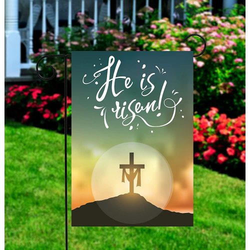 Factories Wholesale Polyester Garden Flag