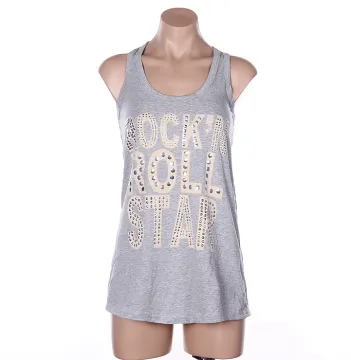 Italy Order Lady's Hot Drilling Tanktop Vest