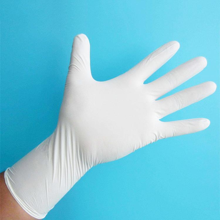 Industrial nitrile gloves