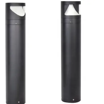 LED IP65 Rated Landscape Bollard Lighting - Outdoor Aluminum Options in 10W, 15W, 20W, and 25W - Ideal for Villa Gardens, Parks, and Yards
