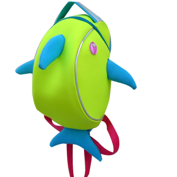 2014 fashionable elastic and durable kids plush backpacks by MYLE
