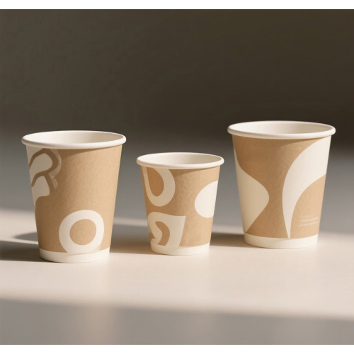 Paper cup for hot drinks