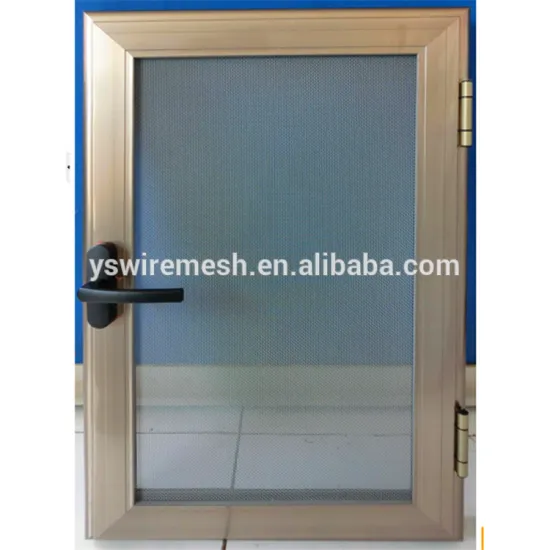 China diamond net screen for window door/ bullet proof door and windows/ privacy window screen