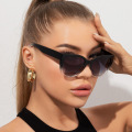 Cat-Eye Large Frame Gradually Sunglasses Men And Women Fashion INS Style Sunglasses