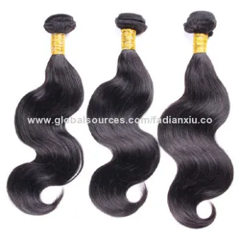 100% Pure Virgin Human Hair Weaves, Double Layers, Single Drawn, Durable, No Tangle Shedding-free