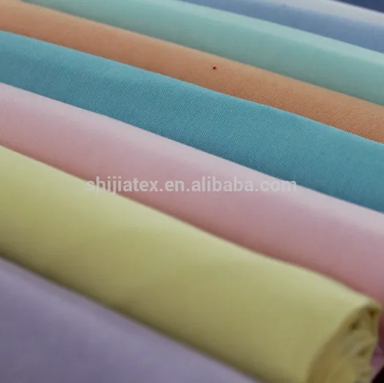 top quality cheap china supplier shirting poly cotton dyed oxford fabric