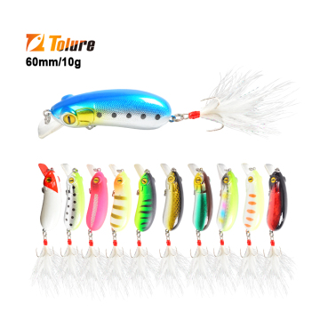 تراوت البطيء البطيء مينو الطعوم 10G 60 مم jerkbait ملونة لتروت الصيد إغراء