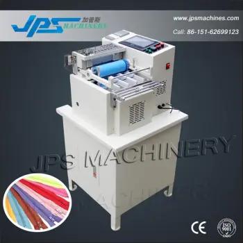 JPS-160A Automatic PVC and Nylon Zipper Cutting Machine with Man-Machine Interface