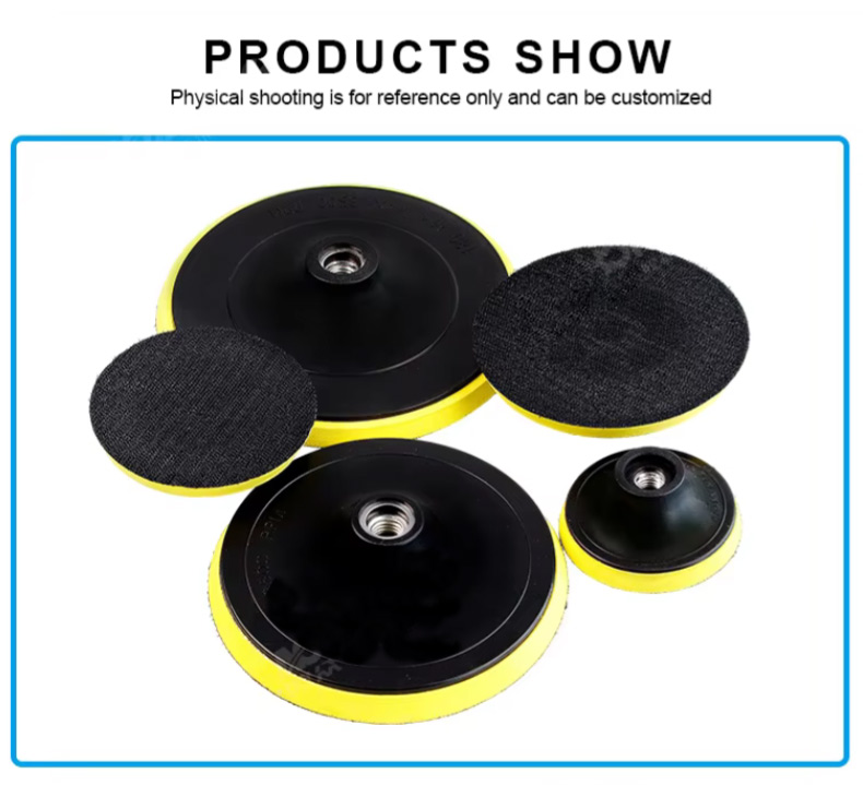 Rotary Hook & Loop Backing Plate Pad