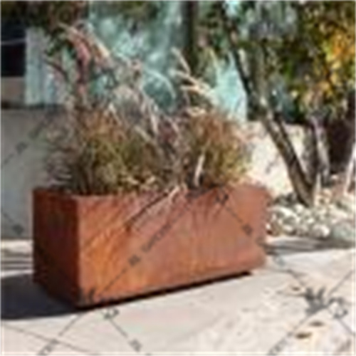 Steel Large Planters Rectangular Planter Box