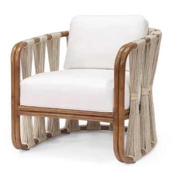 Aluminum Accent Arm Chair for Modern Patio Furniture