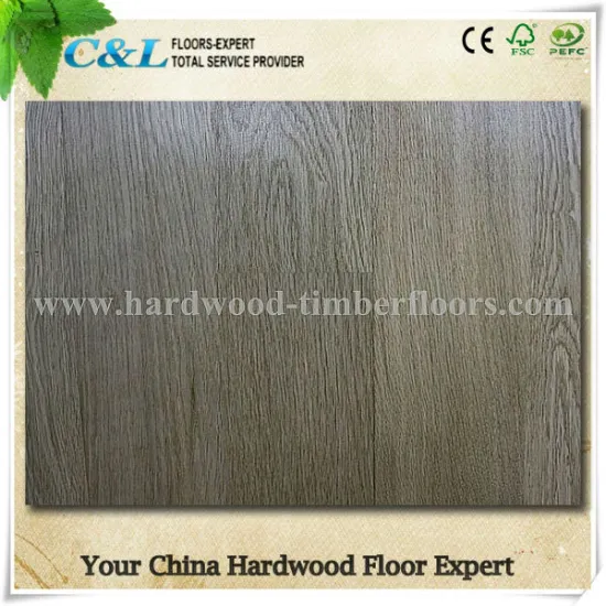 C&L oiled finished smooth oak solid wood flooring