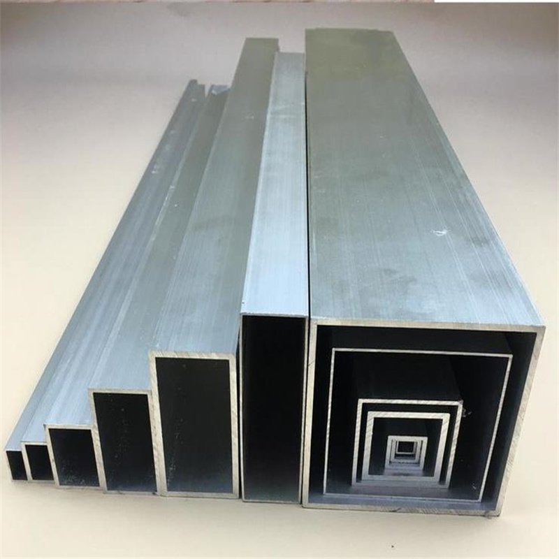 Tipada de aluminio de 8x8 mm 10x10 mm 20x20 mm de aluminio de gran diámetro