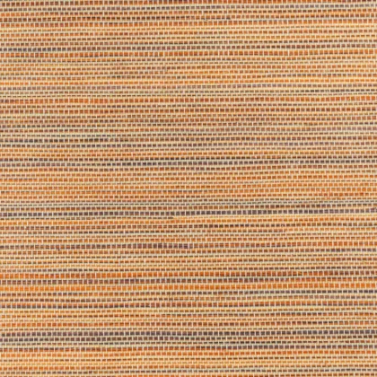 Vibrant Sisal Wallcovering in Warm Sun Golden Brown