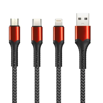 Aluminum Alloy Lightning Data Cable for Apple