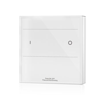 Battery Powered Wireless RF Wall Remote Control Touch Plate SKYDANCE T20-1 for Single Color